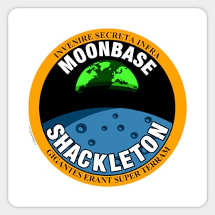Brutal Moon - Moonbase Shackleton Mission Patch Sticker